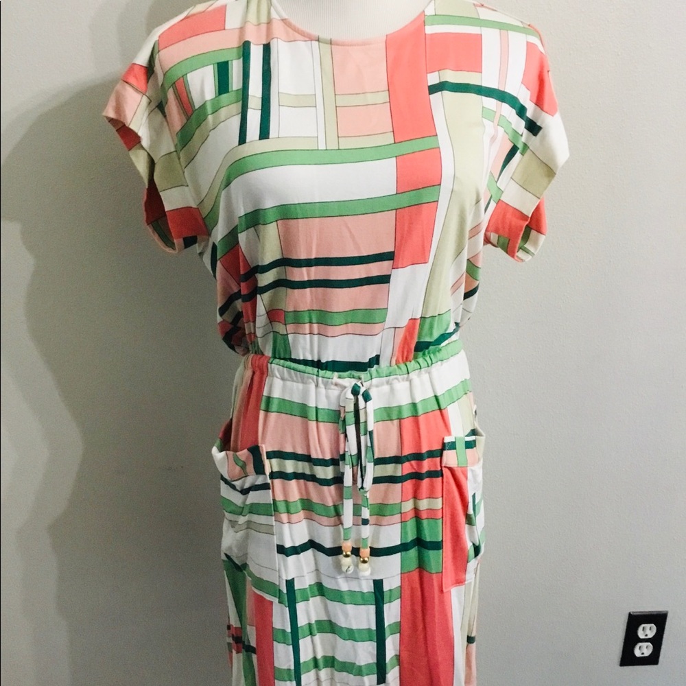 Webster Miami color block dress small